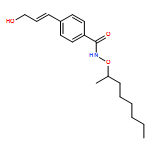 Benzamide, 4-[(1E)-3-hydroxy-1-propen-1-yl]-N-[[(1S)-1-methylheptyl]oxy]- 