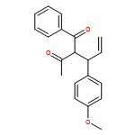 1,3-Butanedione, 2-[(1S)-1-(4-methoxyphenyl)-2-propen-1-yl]-1-phenyl-, (2S)- 