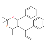 1,3-Dioxane, 2,2,4-trimethyl-6-phenyl-5-[(1S)-1-phenyl-2-propen-1-yl]-, (4S,5S,6R)- 