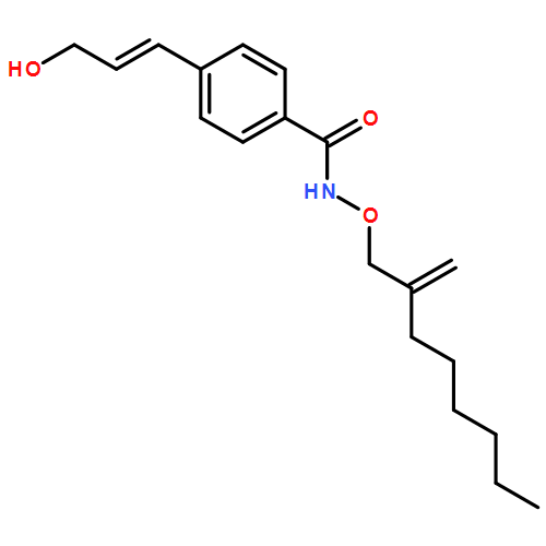 Benzamide, 4-[(1E)-3-hydroxy-1-propen-1-yl]-N-[(2-methyleneoctyl)oxy]- 