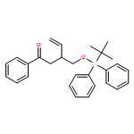 4-Penten-1-one, 3-[[[(1,1-dimethylethyl)diphenylsilyl]oxy]methyl]-1-phenyl-, (3R)- 