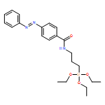 Benzamide, 4-(2-phenyldiazenyl)-N-[3-(triethoxysilyl)propyl]- 