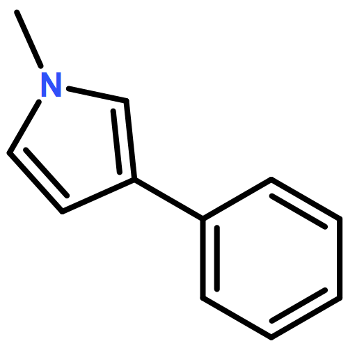 1H-Pyrrole, 1-methyl-3-phenyl- 