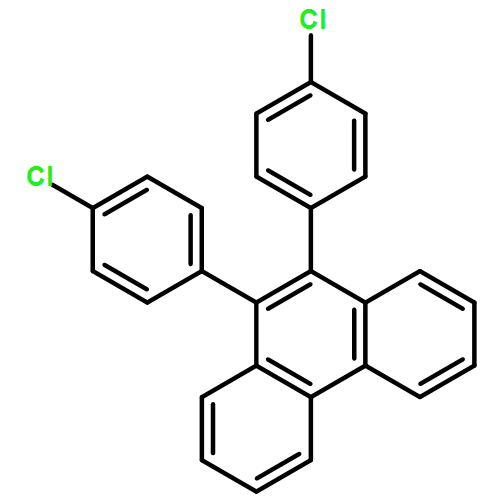 Phenanthrene, 9,10-bis(4-chlorophenyl)- 