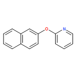 Pyridine, 2-(2-naphthalenyloxy)- 