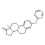 Estra-1,3,5(10)-trien-17-one, 3-(2-pyridinyloxy)- 