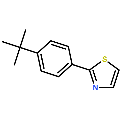 Thiazole, 2-[4-(1,1-dimethylethyl)phenyl]- 