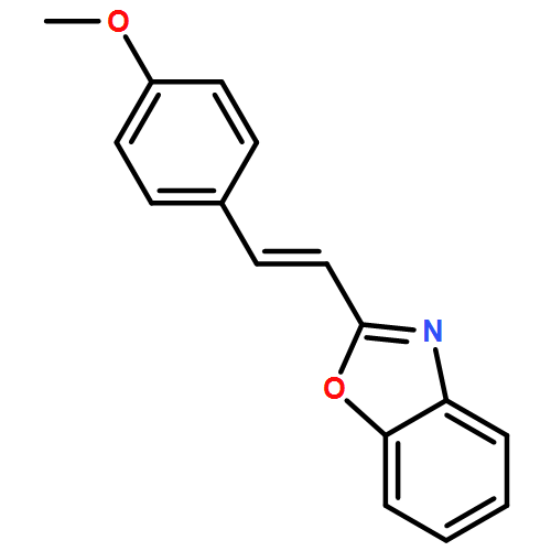 Benzoxazole, 2-[(1E)-2-(4-methoxyphenyl)ethenyl]- 