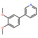 Pyridine, 3-(3,4-dimethoxyphenyl)- 