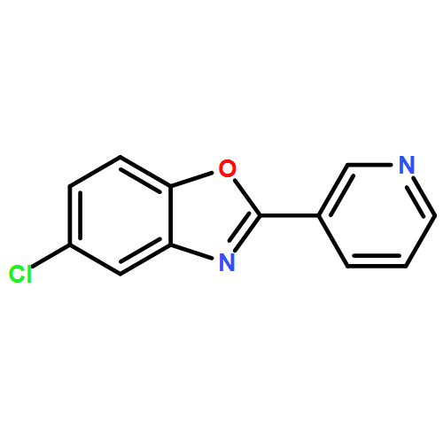 Benzoxazole, 5-chloro-2-(3-pyridinyl)- 