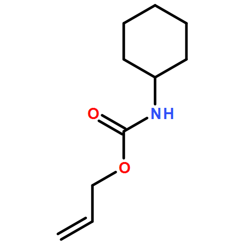 Carbamic acid, N-cyclohexyl-, 2-propen-1-yl ester 