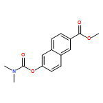 2-Naphthalenecarboxylic acid, 6-[[(dimethylamino)carbonyl]oxy]-, methyl ester 