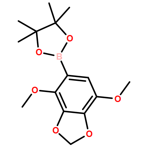 1,3-Benzodioxole, 4,7-dimethoxy-5-(4,4,5,5-tetramethyl-1,3,2-dioxaborolan-2-yl)- 