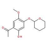 Ethanone, 1-[2-hydroxy-5-methoxy-4-[(tetrahydro-2H-pyran-2-yl)oxy]phenyl]- 