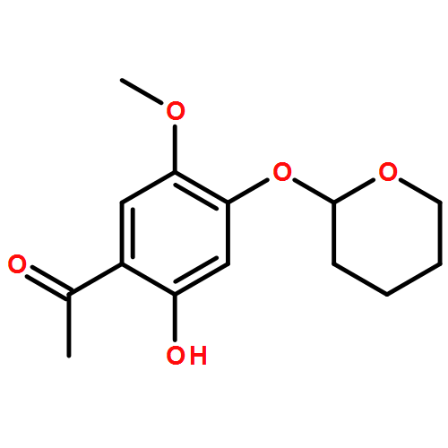 Ethanone, 1-[2-hydroxy-5-methoxy-4-[(tetrahydro-2H-pyran-2-yl)oxy]phenyl]- 