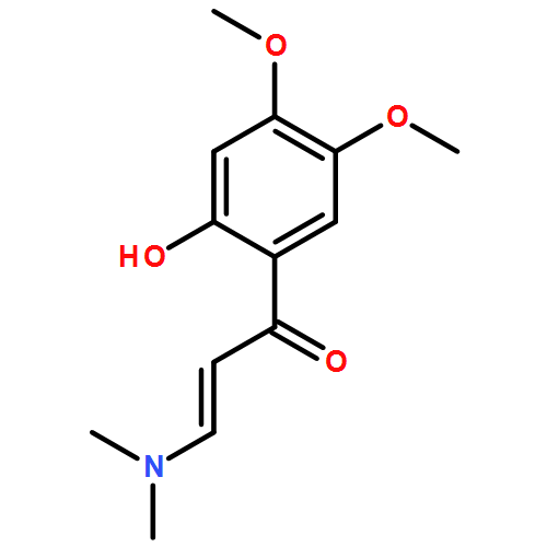 2-Propen-1-one, 3-(dimethylamino)-1-(2-hydroxy-4,5-dimethoxyphenyl)-, (2E)- 