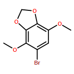 1,3-Benzodioxole, 5-bromo-4,7-dimethoxy- 