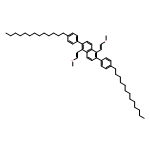 Naphthalene, 1,5-bis(2-methoxyethenyl)-2,6-bis(4-tridecylphenyl)- 