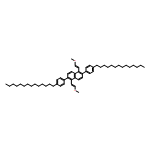 Naphthalene, 1,5-bis(2-methoxyethenyl)-2,6-bis(4-tetradecylphenyl)- 