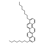 Picene, 4,9-dioctyl- 