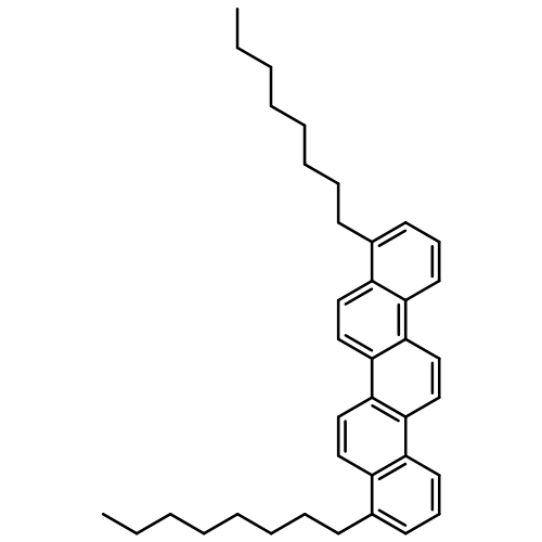 Picene, 4,9-dioctyl- 