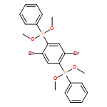 Benzene, 1,4-dibromo-2,5-bis(dimethoxyphenylsilyl)- 