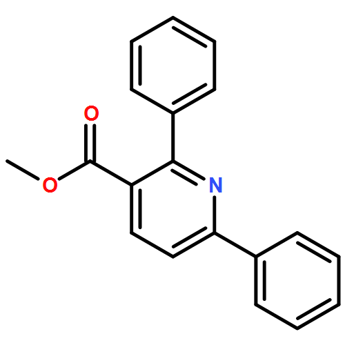 3-Pyridinecarboxylic acid, 2,6-diphenyl-, methyl ester 