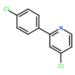 Pyridine, 4-chloro-2-(4-chlorophenyl)- 