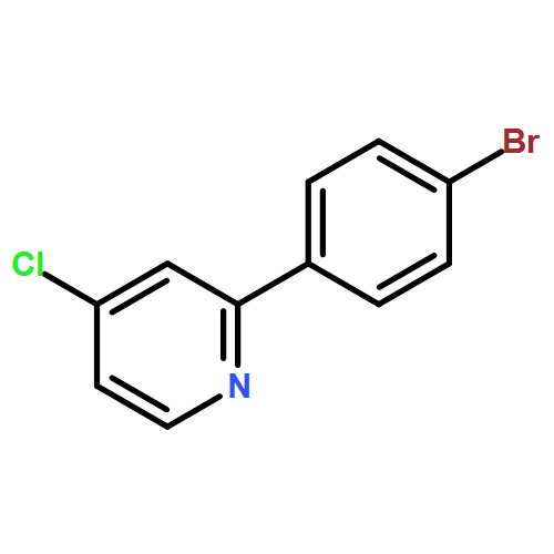 Pyridine, 2-(4-bromophenyl)-4-chloro- 