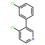 Pyridine, 4-chloro-3-(3-chlorophenyl)- 