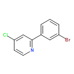 Pyridine, 2-(3-bromophenyl)-4-chloro- 