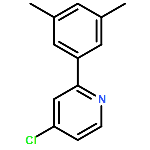 Pyridine, 4-chloro-2-(3,5-dimethylphenyl)- 