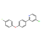 Pyridine, 4-chloro-2-[4-(4-fluorophenoxy)phenyl]- 