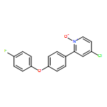 Pyridine, 4-chloro-2-[4-(4-fluorophenoxy)phenyl]-, 1-oxide 