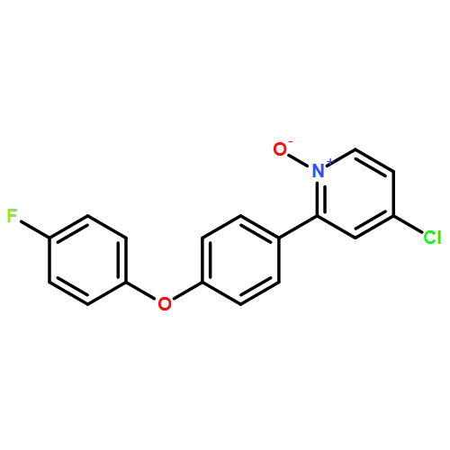 Pyridine, 4-chloro-2-[4-(4-fluorophenoxy)phenyl]-, 1-oxide 