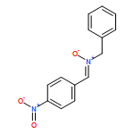 Benzenemethanamine, N-[(4-nitrophenyl)methylene]-, N-oxide 