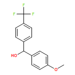 Benzenemethanol, α-(4-methoxyphenyl)-4-(trifluoromethyl)- 