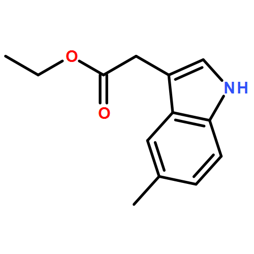 1H-Indole-3-acetic acid, 5-methyl-, ethyl ester 