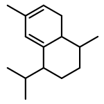 Naphthalene, 1,2,3,4,4a,5-hexahydro-4,7-dimethyl-1-(1-methylethyl)-, (1S,4S,4aR)- 