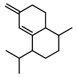 Naphthalene, 1,2,3,4,4a,5,6,7-octahydro-4-methyl-7-methylene-1-(1-methylethyl)-, (1S,4S,4aR)- 