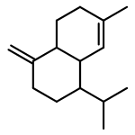 Naphthalene, 1,2,3,4,4a,5,6,8a-octahydro-7-methyl-4-methylene-1-(1-methylethyl)-, (1R,4aR,8aS)-rel- 