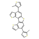 1-Benzothieno[6,7-b]thieno[2,3-e][1]benzothiophene, 4,8-bis(2-methyl-3-thienyl)- 