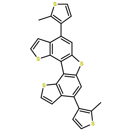 1-Benzothieno[6,7-b]thieno[2,3-e][1]benzothiophene, 4,8-bis(2-methyl-3-thienyl)- 