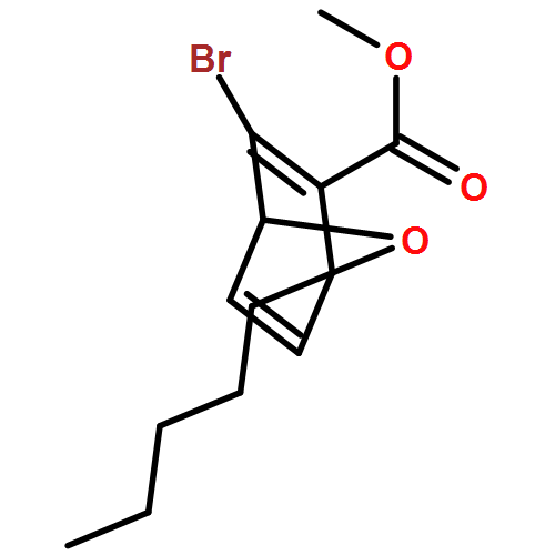 7-Oxabicyclo[2.2.1]hepta-2,5-diene-2-carboxylic acid, 3-bromo-1-pentyl-, methyl ester 