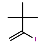 1-Butene, 2-iodo-3,3-dimethyl- 