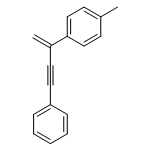 Benzene, 1-methyl-4-(1-methylene-3-phenyl-2-propyn-1-yl)- 