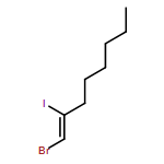 1-Octene, 1-bromo-2-iodo-, (1Z)- 