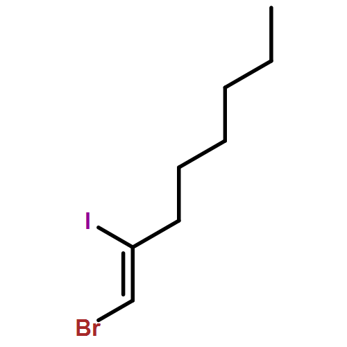 1-Octene, 1-bromo-2-iodo-, (1Z)- 