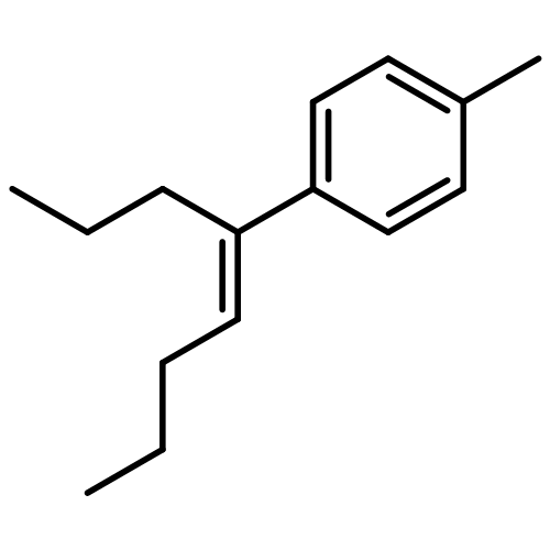 Benzene, 1-methyl-4-[(1Z)-1-propyl-1-penten-1-yl]- 