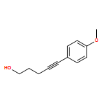 4-Pentyn-1-ol, 5-(4-methoxyphenyl)- 